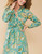 Spartina 449 Mystic Moss Bird Marianne Long Shirt Dress