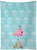 Green Box Flamingo Tea Time Kitchen Towel