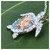 Ocean Jewelry Blue Crystal Turtle With Baby Pendant Silver and Rose Gold Necklace