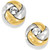 Brighton Love me Knot Two-Tone Mini Post Stud Earrings