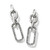 Brighton Illumina Lights Linx Post Drop Silver and Crystal Earrings