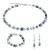 Coeur De Lion Sodalite & Haematite Blue GeoCUBE® Crystal Bracelet