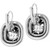Brighton Spin Master Two Tone Scroll Leverback Drop Earrings