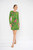 Flora Bea Clarisse Farm Valley Ivory & Green Ruffle Dress