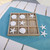 Starfish & Sand Dollar Tic Tac Toe Wood Game