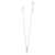 Brighton Cascade Two Tone Unity Pearl Drop Necklace