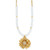 Brighton Daisy Dee Beaded Gold Necklace with Crystals