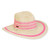 Sun N Sand Toyo Stripe Weaved Women's Safari Hat