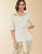 Spartina 449 Marianne Gardenia Belted Collared Long Sleeve Blouse