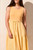 Tribal Mixed Media Tiered Midi Sleeveless Dress