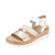 Remonte Gizela D2P50 Tri-Color Leather Wedge Sandal