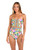 Sunshine 79 Jungle Jive One-Piece Bandeau Swimsuit