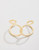 Spartina 449 Paths Cross Gold Cuff Bracelet