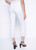 Picadilly Eyelet Cut-Out White Jeans