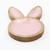 The Royal Standard Pink Bunny Wood Serving Dish