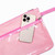 The Royal Standard Brighton Terrace Pink Shell Print Wet Dry Travel Zip Bag