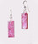 DeVeer TJR Fused Glass Dangle Earrings