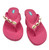 Oka-B Lanie Cowrie Shell Charms Flip Flop