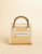 Spartina 449 Bamboo Straw Pearl Crossbody Satchel Purse