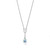 Brighton Sydney Daisy Teardrop Silver Necklace