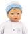 Madame Alexander Baby Munchkin Blonde Blue Eyed 19" Newborn Nursery Lifelike Baby Doll