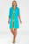 Gretchen Scott Shirt Tails Belted Dress