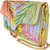 Mary Frances Tropics Multi-Color Palm Leaves Crossbody Clutch Purse