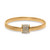 Brighton Meridian Solis Gold Spring Bangle Bracelet