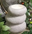 Fantastic Craft Off Set Spiral Rock Fountain Water Wick LED Flame Candle