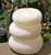 Fantastic Craft Off Set Spiral Rock Fountain Water Wick LED Flame Candle