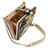 Mary Frances Get Away Happy Travels Cruise Ship Crossbody Clutch Purse