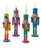 Kurt Adler Bright Colored Glow In The Dark Nutcracker Ornament