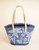 Spartina 449 Ogeechee Blue Palm Small Tote Bag Purse