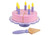 Kidkraft Toys Pink Purple Wood Play Pretend Birthday Cake