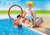 Playmobil Summer Fun Pool Swimmer and Supervisor Play Set