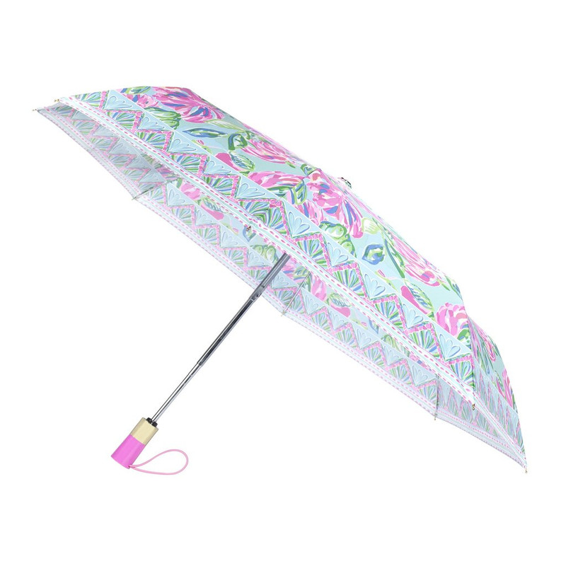 lilly pulitzer patio umbrella for Women for Golfing/Beach/Travel, Large Cute Umbrella for Rain or Sun, Via Amore Spritzer : Sports & Outdoors Let every rainy day feel like a walk by the shore with our travel umbrella Lilly Pulitzer + Congress Hall💛🩷