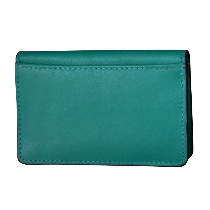 さらに100円引き◆ ◆CK Line Envelope Card Case ili New York Leather Envelope Business Card Case - Beach