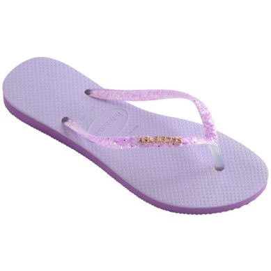Lilas Tong Reine Des Neiges Enfant Tongs Havaianas Kids Slim