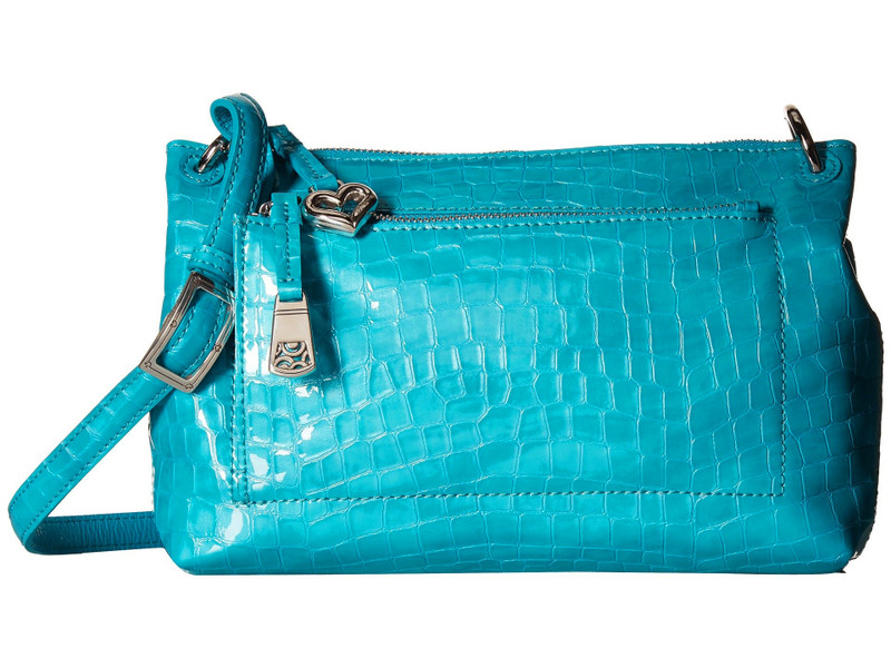 Vegetable Tanned Genuine Leather Bag in Turquoise Color