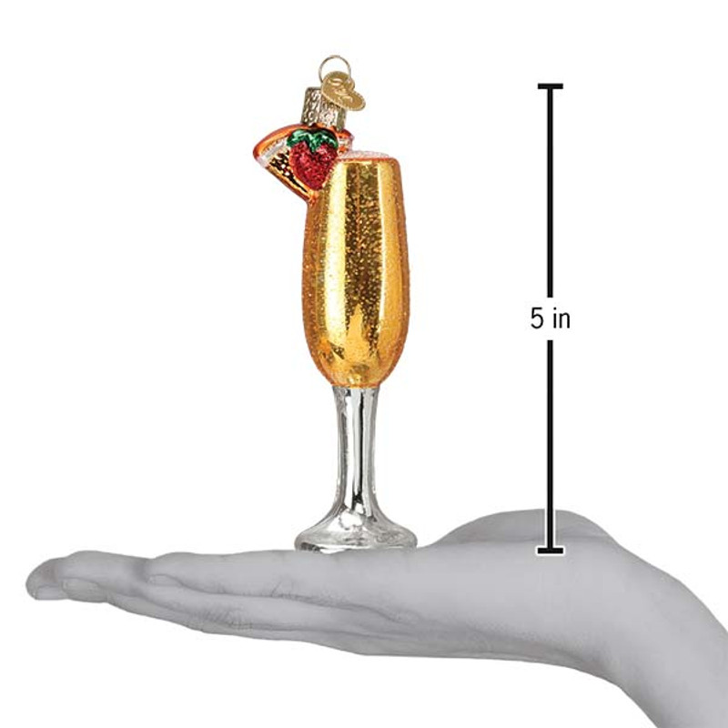 Old World Christmas - Champagne Flute Ornament