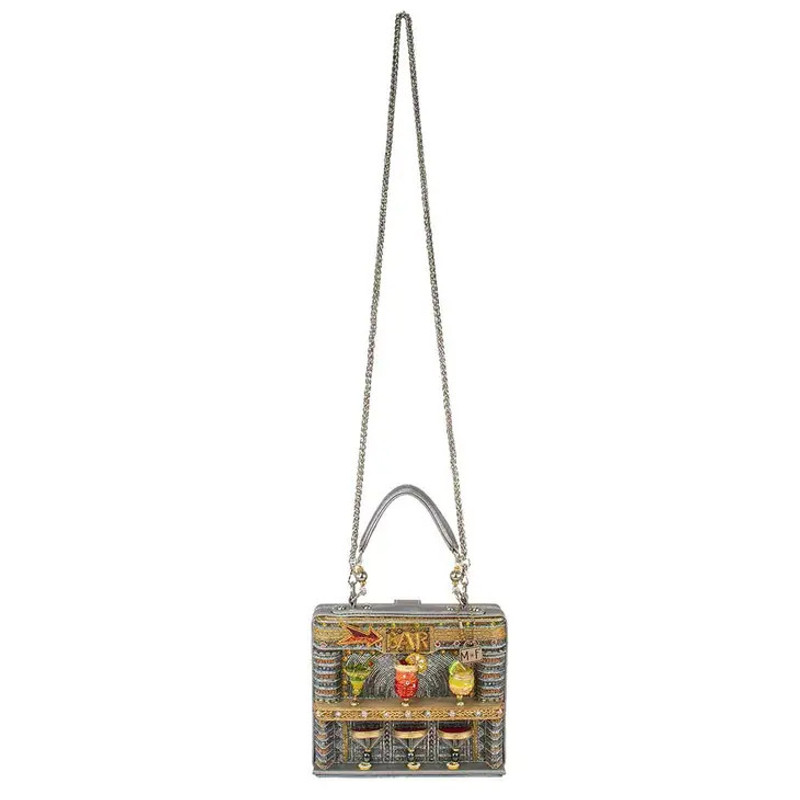Mary Frances 5:00 Somewhere Tropical Bar Top Handle Purse