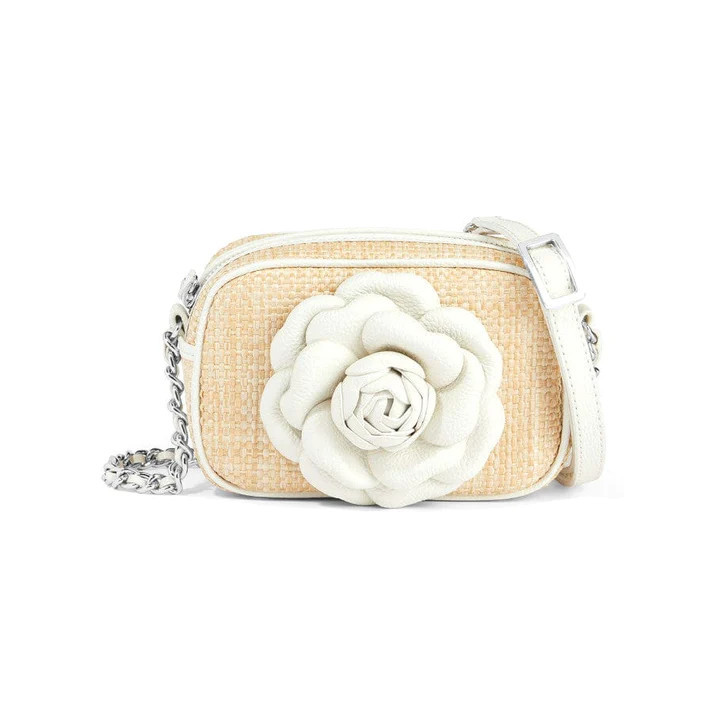 BIGOTER バッグ CHILLY PURSE FLOWER WHITE Flower Bag White – Black Ivy Boutique