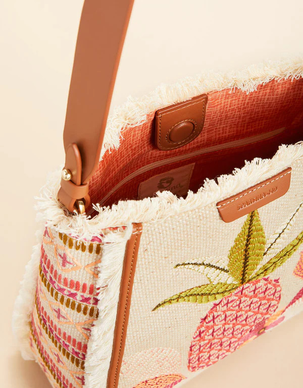 Spartina 449 Callawassie Pineapple Melody Bucket Tote Purse