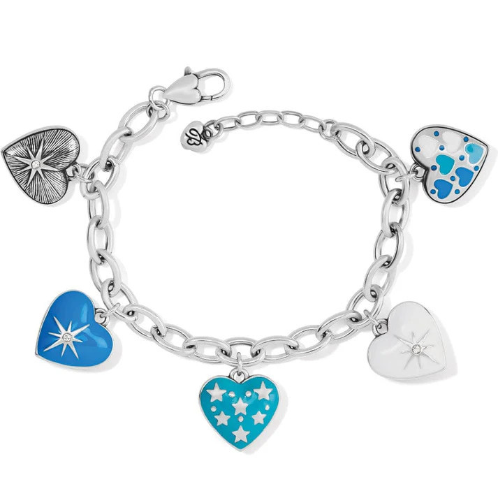 Brighton hearts charm bracelet