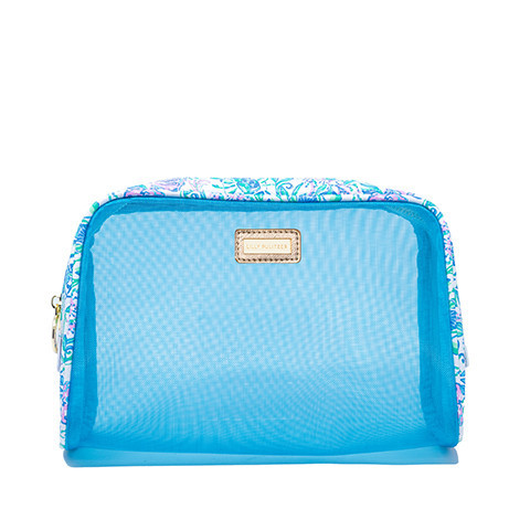 Lilly Pulitzer Mesh Travel Pouch - Thumbnail 2