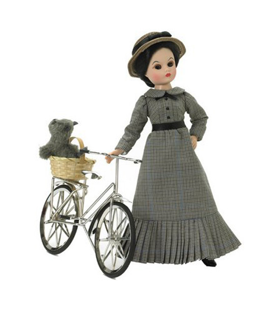 Madame Alexander Miss Gulch With Bicycle And Toto Dog Wizard Of Oz