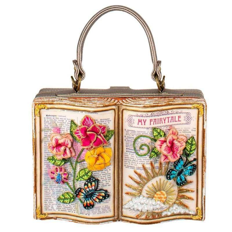 Mary Frances Fairytales Book Top-Handle Hand Bag Purses - Beach