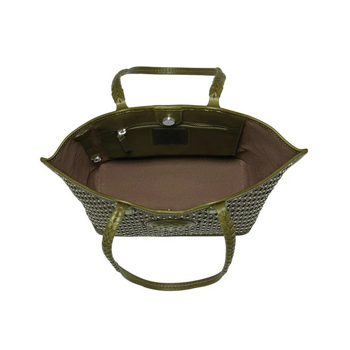 Brighton Ferrara Riva Verde Shoulder Tote Purse Beach House Gift