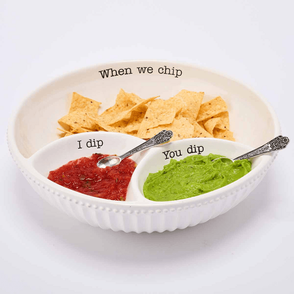 Mud Pie Chip & Dip Bowl