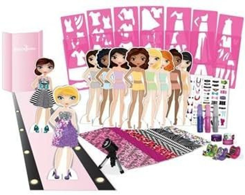 Fashion Angels Runway Models Paper Doll Play Set